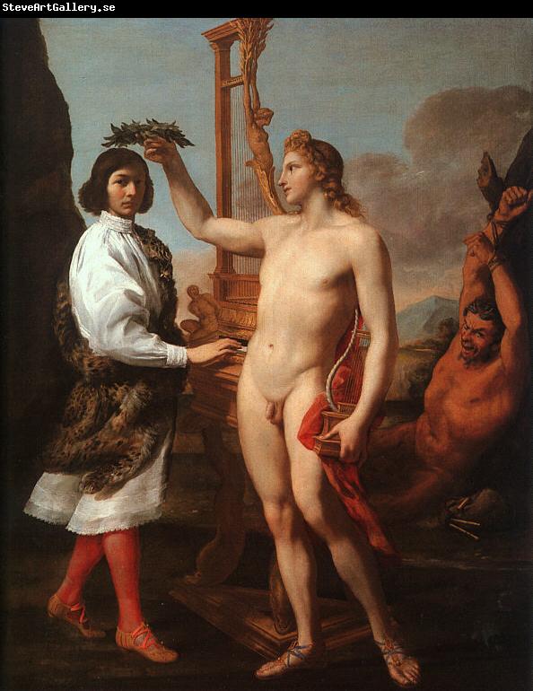 Andrea Sacchi Marcantonio Pasquilini Crowned by Apollo